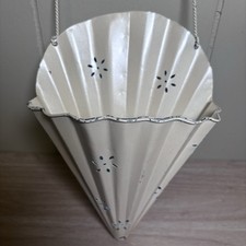 Vintage Cream Colored Metal