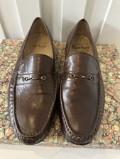 Barker Mens Brown Leather