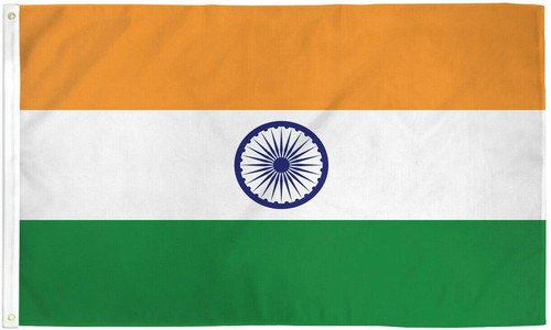 India 3x5ft flag - 3x5ft,