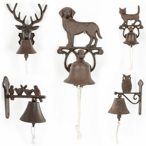 Metal cast iron door bell - cast, bell/door