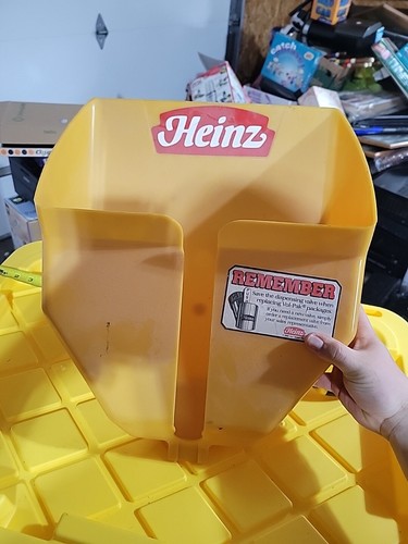 Condiment bag holder - holder, with
