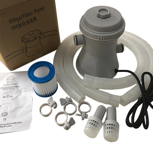 Above ground pool water filter - above,