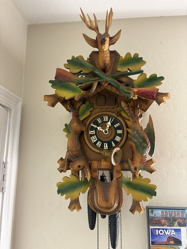 Large vintage deer hunter - large,