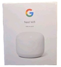 Google Nest Wifi Add-on Point - Googe Assistant Smart Speaker + Wifi Extender