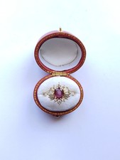 18CT Yellow Gold Ruby &
