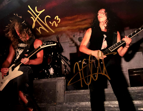 Metallica signed - metallica,