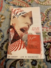 Kylie Fever 2002 VHS Video Live In Manchester Kylie Minogue Fully Tested VGC