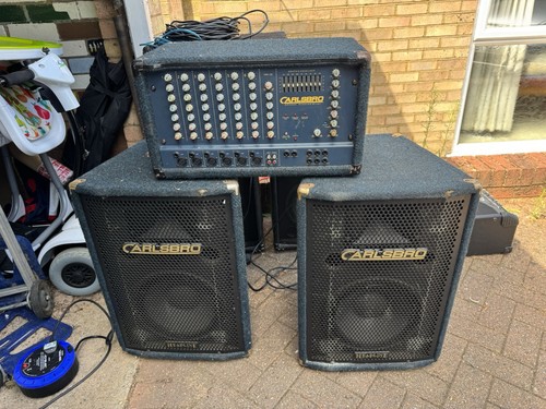 Carlsbro gr3000 powered mixer - carlsbro,