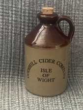 Vintage Godshill Cider Company Isle of Wight Bottle / Stoneware Flagon