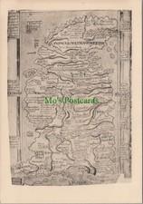 British Museum Map Postcard -