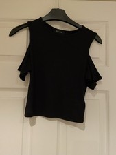 New Look Black Shoulder-less
