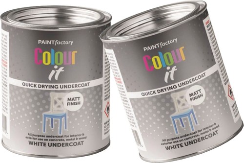 300ml white undercoat tin - 300ml,