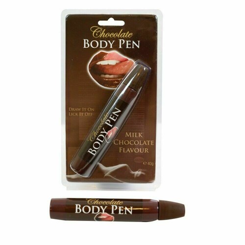 Chocolate body pen edible - chocolate,