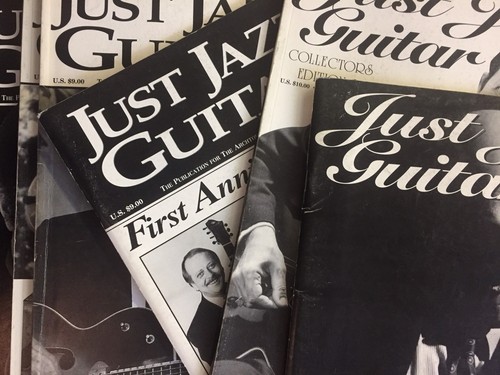 Just jazz guitar - jazz, magazine