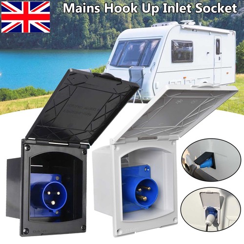 16a power plug mains hook - plug, up