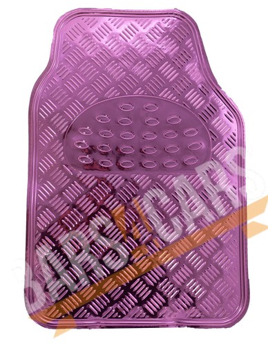Pink checker style shiny car - checker,