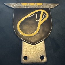 Vintage Brooklands Car Badge