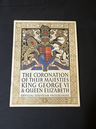 1937 coronation souvenir - coronation,