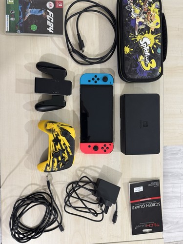 Nintendo switch oled neon - switch,
