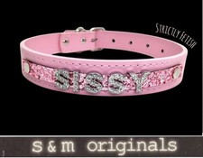 Mens Bondage Collar Neck Cuff