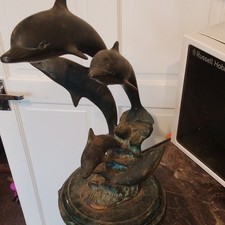 Vintage DOLPHIN POD Jumping