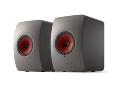 KEF LS50 Wireless II Bookshelf Speakers - Titanium Grey