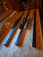 120CM Modern Linear Pendant Light with Remote Control, 10%-100% Dimmable Light