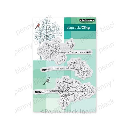 Penny black cling rubber - penny,