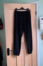 Ladies Zara Black Cuffed Hem