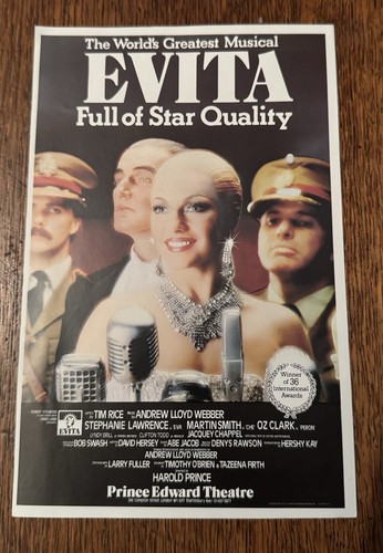 Stephanie lawrence evita - evita, west