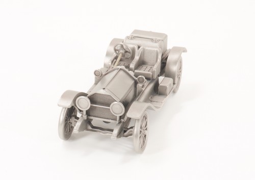 Vintage pewter model car - vintage, by