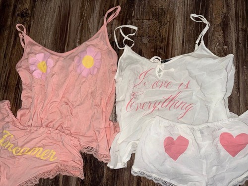 Rare euc wildfox pajama sets - euc,