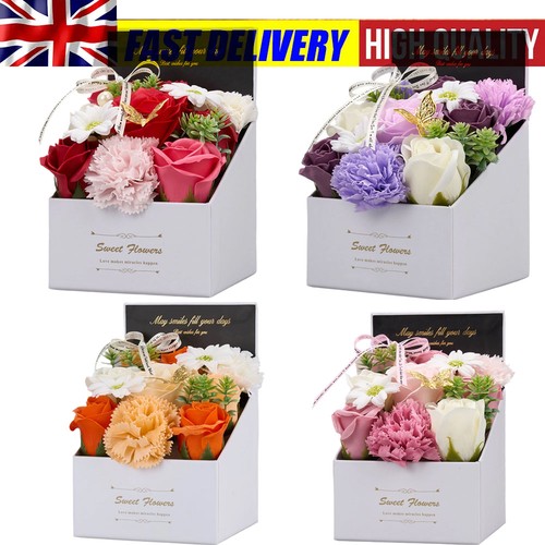 Soap flowers box sweet flower - soap,