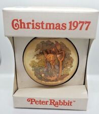 Schmid Beatrix Potter Collectors Gallery Collectable Vintage Ornaments 
