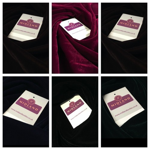 Plain micro velvet dress - plain,