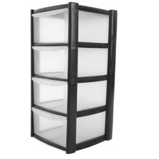 Large plastic drawer storage - large,
