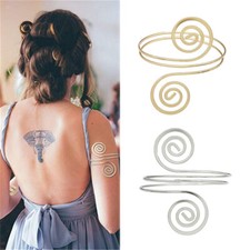 Spiral Upper Arm Band Cuff