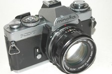 Minolta XD-7 camera fitted
