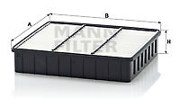 Air filter mann 2335 - mann-filter,