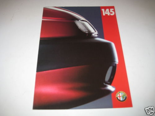 Brochure alfa romeo 145 - alfa, from