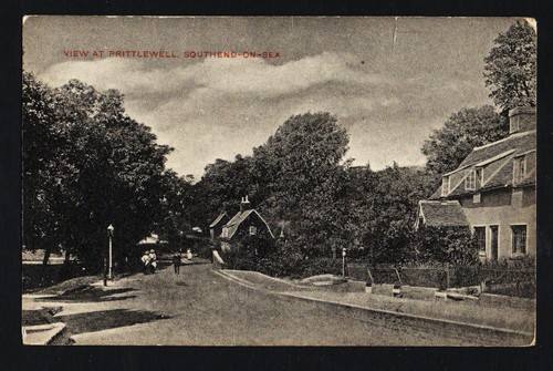 Old postcard pump and - pump, bridge