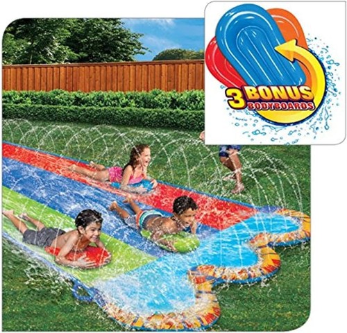 Triple racer water slide - triple, 16