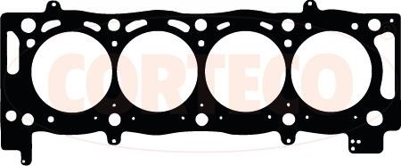 Gasket cylinder head corteco - cylinder,