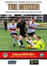 Edinburgh City v Partick