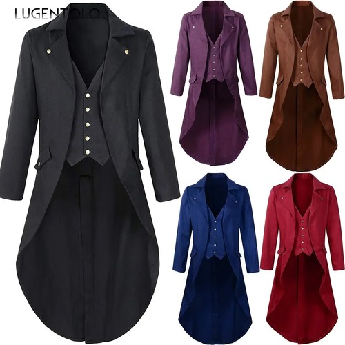 Men victorian steampunk long - victorian,