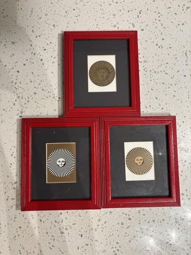 1990s fornasetti framed soli - framed,