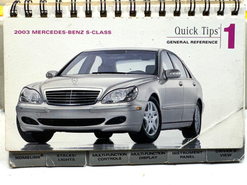 Genuine mercedes w220 - genuine, 03