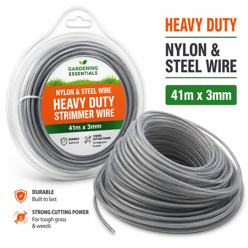41m 3mm heavy duty nylon - heavy,