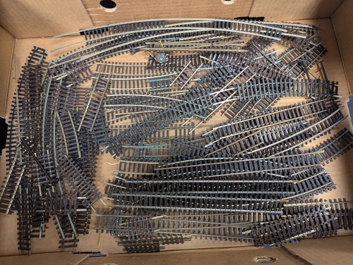 Gauge track job lot - oo,