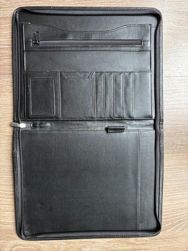 Leather zipped conference - zipped,